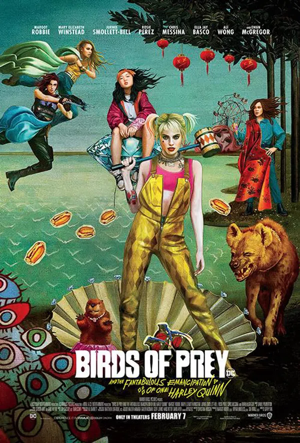 Poster phim Birds of Prey: Cuộc Lột Xác Huy Hoàng Của Harley Quinn trên Phim Mới
