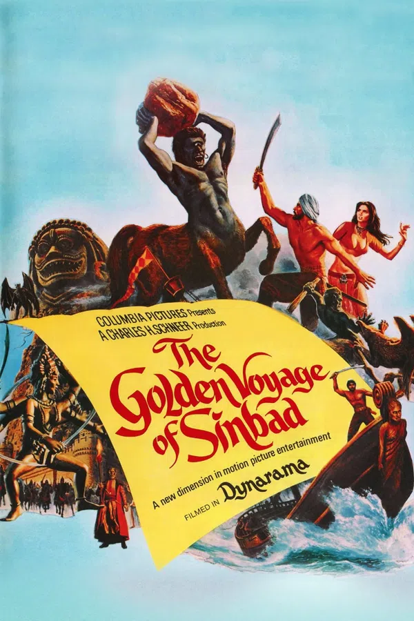 Poster phim Chuyến Đi Vàng Son của Sinbad trên Phim Mới