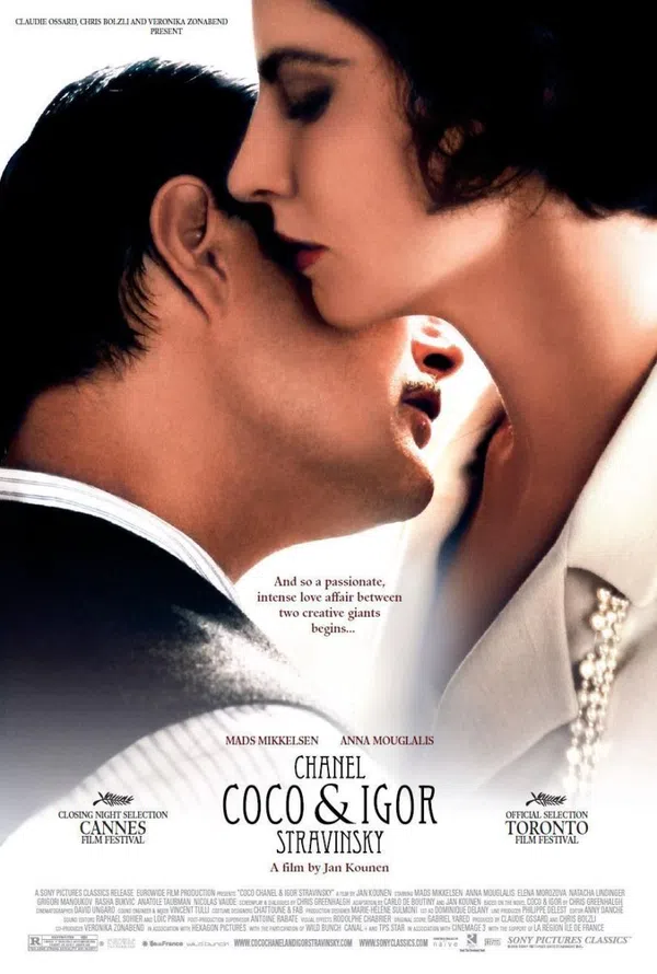 Poster phim Coco Chanel và Igor Stravinsky trên Phim Mới