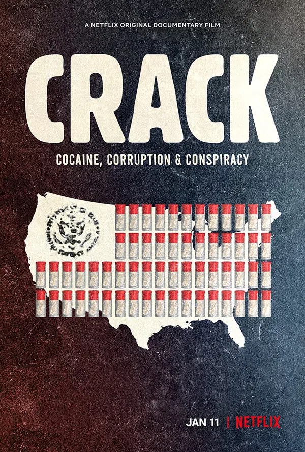 Poster phim Crack: Cocaine, Tham Nhũng & Âm Mưu trên Phim Mới