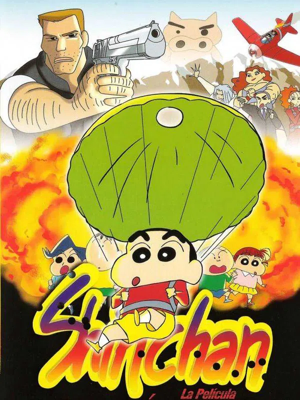 Poster phim Crayon Shin-chan : Chiến Tranh Chớp Nhoáng ! Phi Vụ Bí Mật Của "Móng Lợn" trên Phim Mới