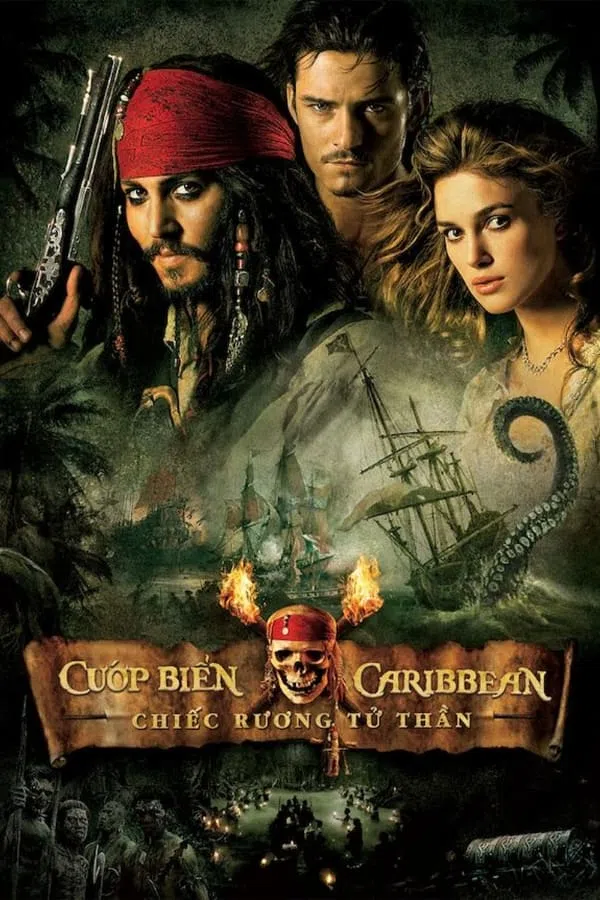 Poster phim Cướp Biển Vùng Caribbean: Chiếc Rương Tử Thần trên Phim Mới