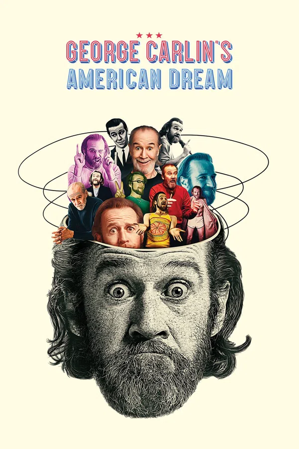 Poster phim Giấc Mơ Mỹ Của George Carlin trên Phim Mới