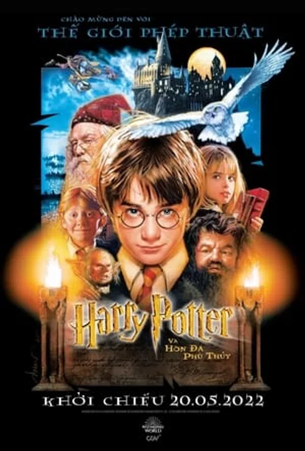 Poster phim Harry Potter và Hòn Đá Phù Thủy trên Phim Mới