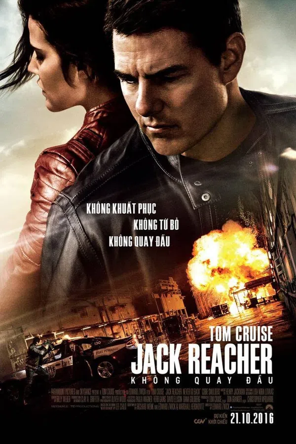 Poster phim Jack Reacher: Không Quay Đầu trên Phim Mới