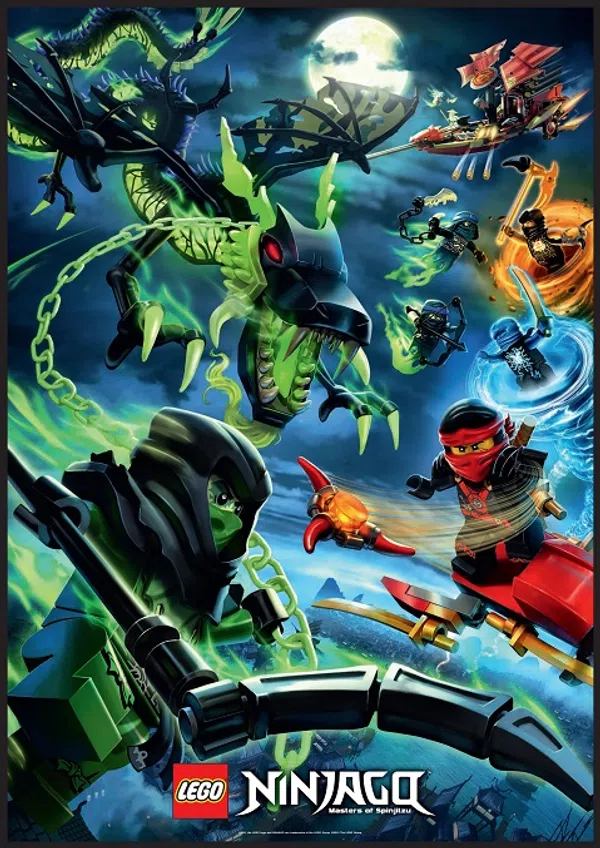 Poster phim LEGO Ninjago: Bí mật cơn lốc Ninjago (Phần 5) trên Phim Mới