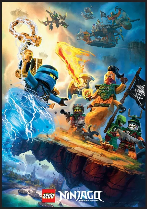 Poster phim LEGO Ninjago: Bí mật cơn lốc Ninjago (Phần 6) trên Phim Mới