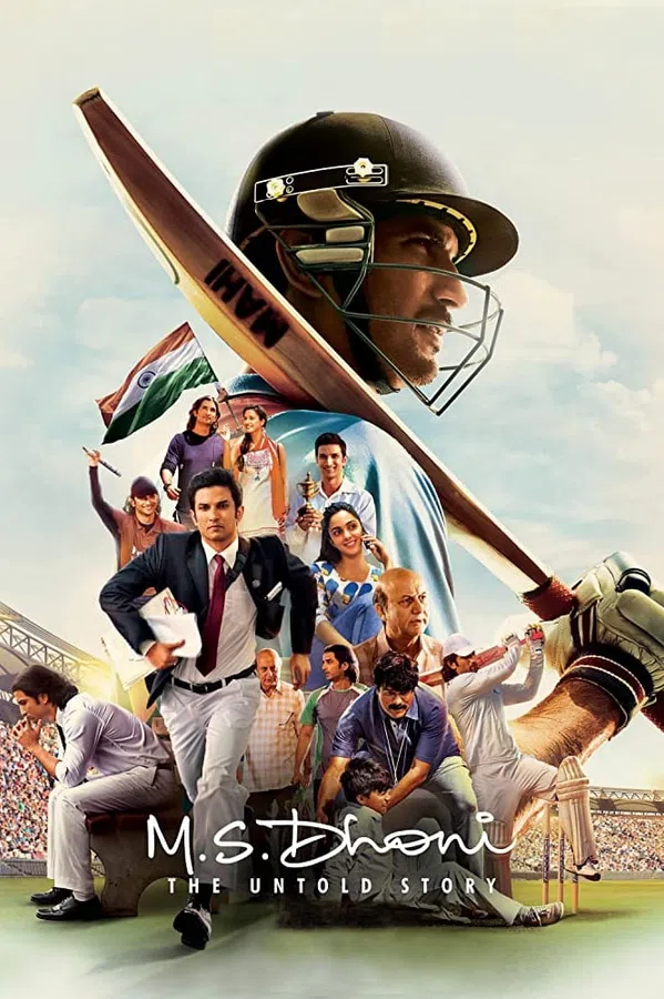 Poster phim M.S. Dhoni : Chuyện Chưa Kể trên Phim Mới
