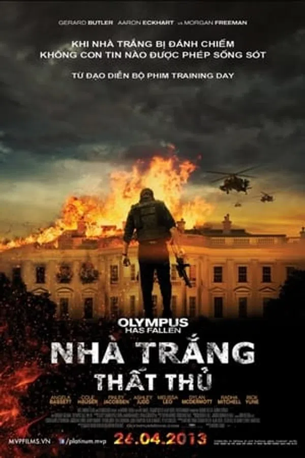 Poster phim Nhà Trắng Thất Thủ trên Phim Mới