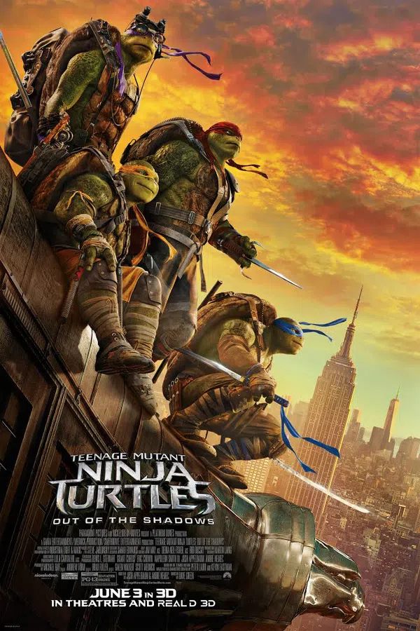 Poster phim Ninja Rùa 2: Đập Tan Bóng Tối trên Phim Mới