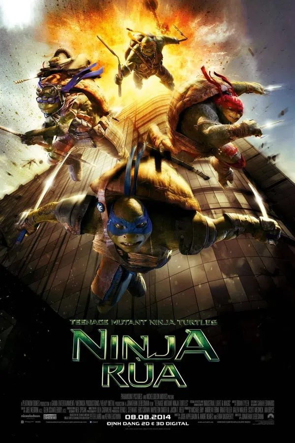Poster phim Ninja Rùa trên Phim Mới