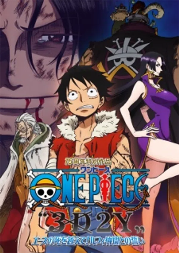 Poster phim One Piece 3D2Y: Ace no shi wo Koete! Luffy Nakama Tono Chikai trên Phim Mới