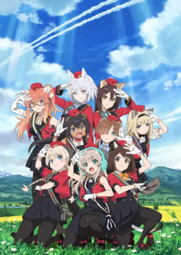 Poster phim Renmei Kuugun Koukuu Mahou Ongakutai Luminous Witches trên Phim Mới