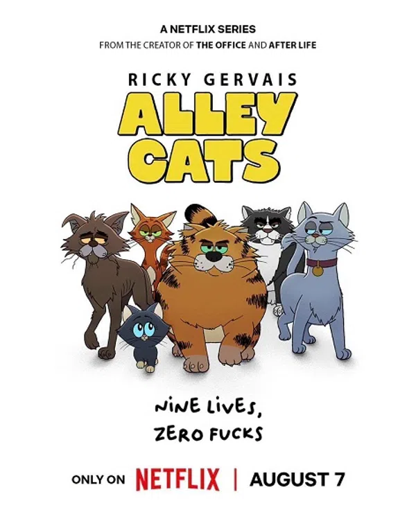 Poster phim Ricky Gervais: Mèo Hoang Đô Thị trên Phim Mới