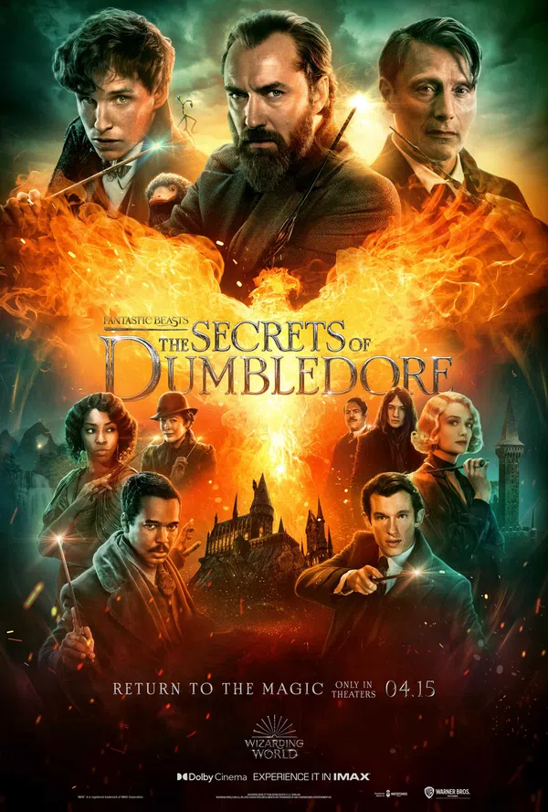 Poster phim Sinh Vật Huyền Bí: Những Bí Mật Của Thầy Dumbledore trên Phim Mới