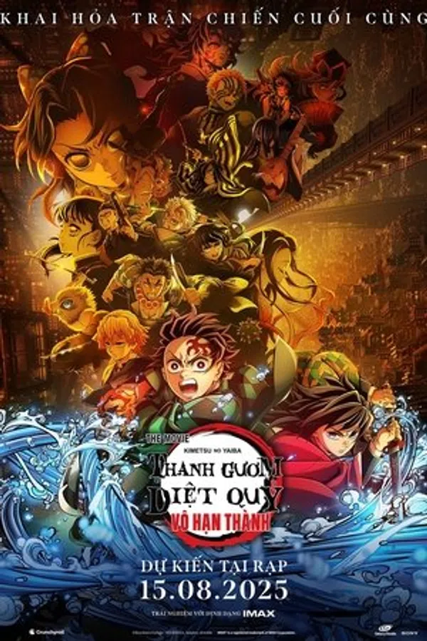 Poster phim Thanh Gươm Diệt Quỷ: Vô Hạn Thành trên Phim Mới