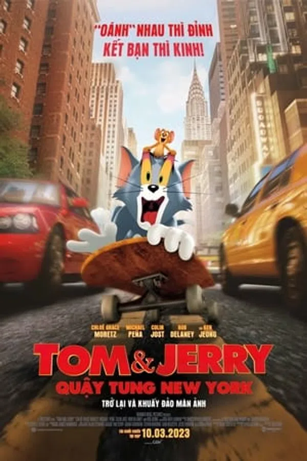 Poster phim Tom và Jerry: Quậy Tung New York trên Phim Mới