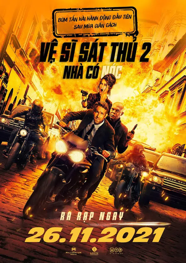 Poster phim Vệ Sĩ Sát Thủ 2: Nhà Có Nóc trên Phim Mới
